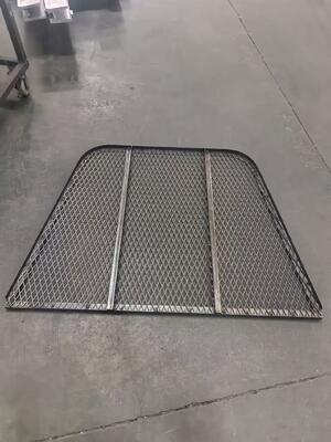 Powder Coated Heavy Duty Expanded Metal Mesh Window Well Cover Customizable for Safety