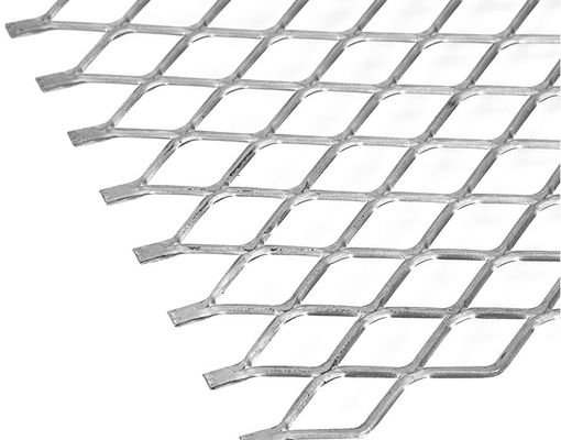5.0 मिमी 6.0 मिमी स्टेनलेस स्टील विस्तारित जाल विस्तारित हीरा जाल घर्षण सबूत