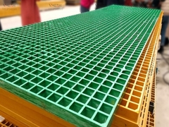 स्टील ग्रेटिंग 38x38x25mm फाइबरग्लास फ्लोर वॉकवे रेसिंग कबूतर लोफ्ट्स बिल्डिंग मटेरियल के लिए