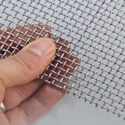 स्टेनलेस स्टील क्रिमड वायर मेष के लिए स्क्रीनिंग Sieve जंग प्रतिरोधी