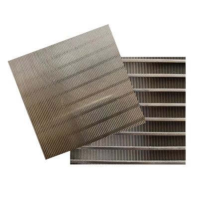 304 स्टेनलेस स्टील जॉनसन वेज वायर स्क्रीन फिल्टर 20-300mm