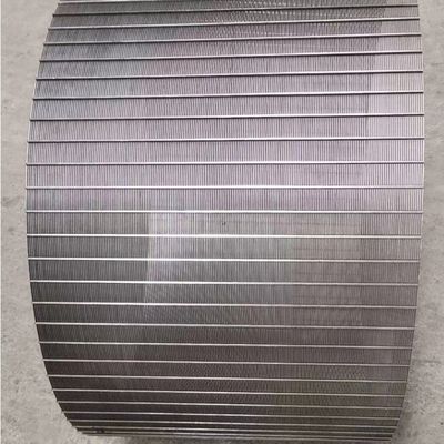 खनन और रासायनिक उद्योग के लिए SS 304 316 वेज वायर स्क्रीन