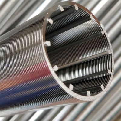 304 स्टेनलेस स्टील वेज वायर स्क्रीन फिल्टर मेश 20-300mm