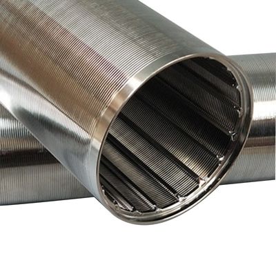 304 स्टेनलेस स्टील वेज वायर स्क्रीन फिल्टर मेश 20-300mm