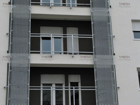Akzonobel PVDF एल्यूमीनियम विस्तारित धातु शीट दीवार के लिए