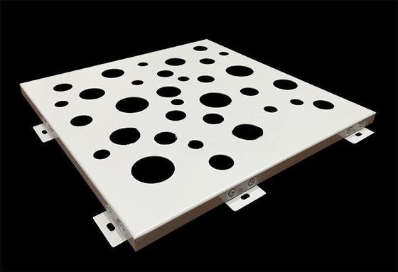 इनडोर PVDF छिद्रित धातु के मुखौटे 1500x2500mm सजावटी जाल