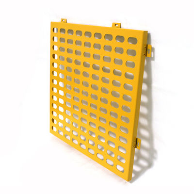 इनडोर PVDF छिद्रित धातु के मुखौटे 1500x2500mm सजावटी जाल