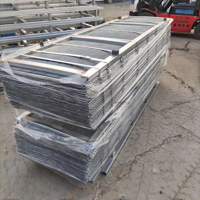 निर्माण के लिए गैल्वेनाइज्ड डायमंड स्टूक जाल 27x96 में G30-G90