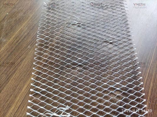 ASTM G60 गैल्वेनाइज्ड स्टुको मेश 27x96 इंच डिंपल डायमंड होल