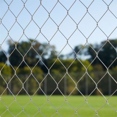 सजावट के लिए काले ऑक्सीकरण स्टेनलेस स्टील केबल जाल 3 मिमी