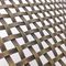 वॉलपेपर सजावटी धातु के लिए क्रिम्प्ड स्टेनलेस स्टील बुना तार जाल बुना कपड़ा स्क्रीन