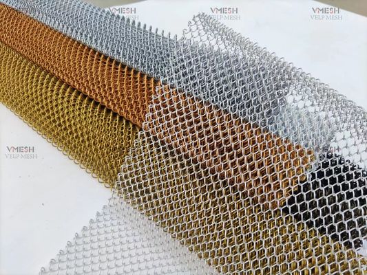 होटल के लिए वास्तुशिल्प सजावटी एल्यूमीनियम धातु शावर परदा