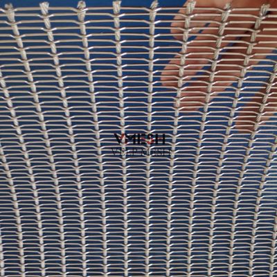 वास्तुशिल्प भवन सजावट के लिए अनुकूलित आकार स्टेनलेस स्टील केबल-रॉड बुना तार जाल