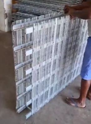 स्थायी इस्पात ढालना सीमेंट डालना ढालना सुदृढीकरण जाल