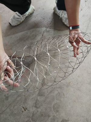 कस्टम आकार स्टेनलेस स्टील 304 हल्के 1 मिमी 1.5 मिमी विरोधी चोरी सुरक्षा तार जाल बैग