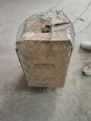 10 साल की वारंटी और सुरक्षित बैग सुरक्षा के लिए 304/316 सामग्री के साथ लचीला विरोधी चोरी स्टेनलेस स्टील रस्सी जाल