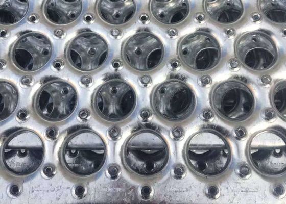एल्यूमिनियम एंटी स्लिप सोलर रूफटॉप वॉकवे ग्रेटिंग 3.0mm 3.5mm