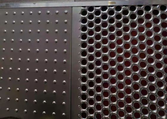 सुरक्षा फुटपाथ स्टील ग्रिटिंग 2 नाक बंद छत जस्ती