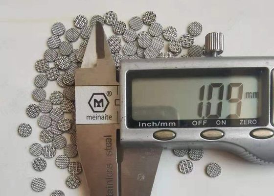 स्टेनलेस स्टील सिंटरड मेश फ़िल्टर 0.5um 5um 20um छिद्र आकार
