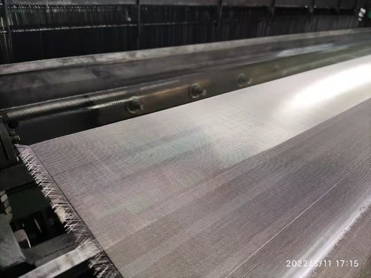 SUS302 स्टेनलेस स्टील डच वेव फिल्टर जाल 100 माइक्रोन