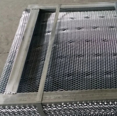 27x96 गल्वानाइज्ड स्टूक डायमंड मेष लैथ ASTM A653 C847