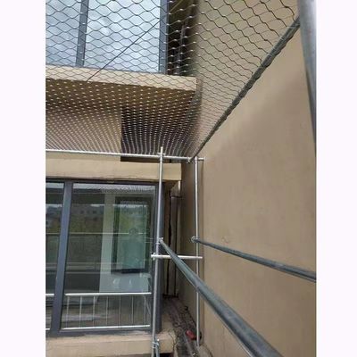 वास्तुकला मोटाई 2 मिमी तार रस्सी मेष स्टेनलेस स्टील 316
