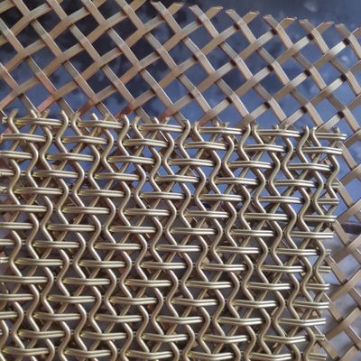 रसोई मंत्रिमंडलों के लिए प्राचीन पीतल वास्तुशिल्प स्टील जाल