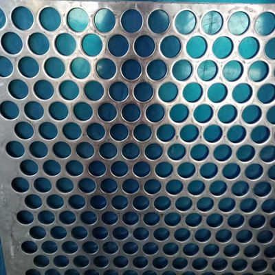 वास्तुकला हल्के एल्यूमीनियम सजावटी छिद्रित धातु जाल आवरण