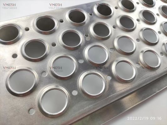 राउंड होल गैल्वनाइज्ड 450mm चौड़ाई ग्रिप स्ट्रट सेफ्टी ग्रेटिंग एंटीकोर्सोसियन