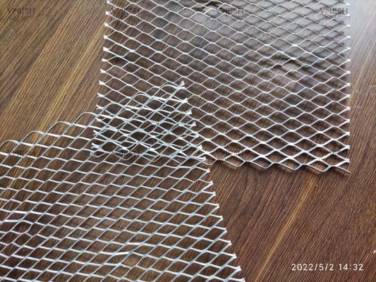 G60 गैल्वेनाइज्ड एक्सपेंडेड मेटल स्टूक मेष 27x96 इंच