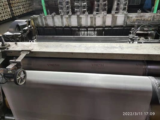 औद्योगिक निस्पंदन के लिए 304 316L स्टेनलेस स्टील बुना हुआ तार जाल