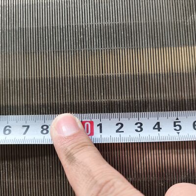 316 स्टेनलेस स्टील केज वायर स्क्रीन उच्च दक्षता ठोस पृथक्करण फिल्टर