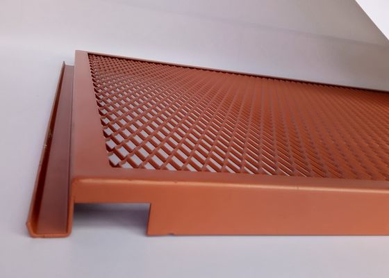 वास्तुकला के लिए निलंबित छत सजावटी हीरा एल्यूमिनियम कपड़े