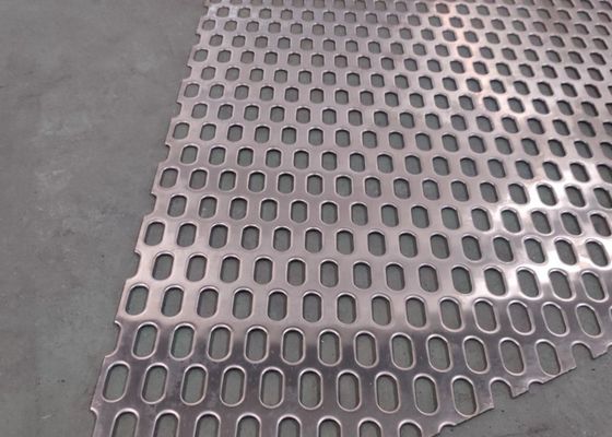 अनुकूलित हेक्सागोनल छिद्रित धातु शीट 1.2mm 1.5mm मोटाई