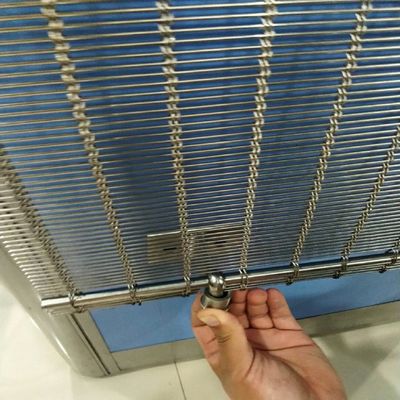 सजावटी शीट वास्तुकला धातु जाल पीतल ताला crimped