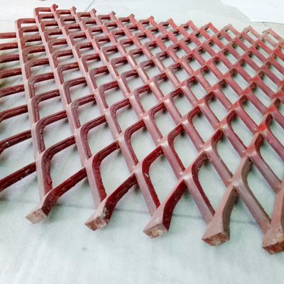 बाड़ लगाना विस्तारित धातु डायमंड मेष कार्बन स्टील 3.14lbs झंझरी ग्रिड;